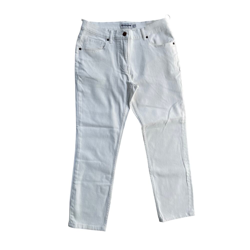 Guideboat Co. NYC, Off White Denim Jeans, Reg Size 26